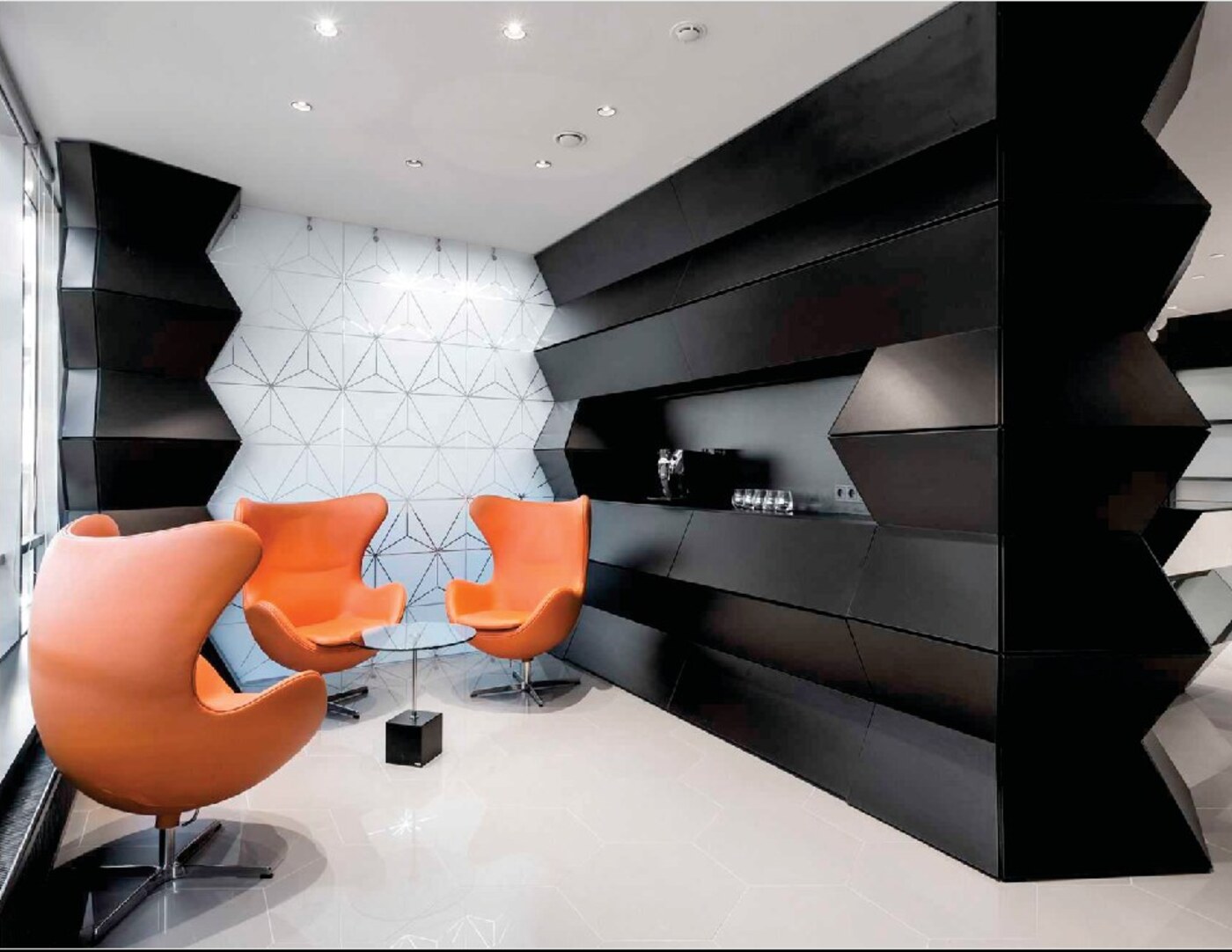 Интерьер с HPL панелями